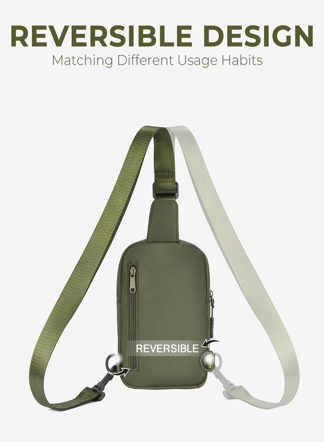 CHOLISS Sling Bag for Women and Men, Small Crossbody Bags for Women and Men Trendy, Fanny Packs Chest Bag with Extended Strap - Image 3